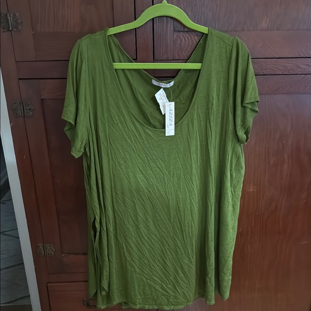 Green Relaxed Short Sleeve T-Shirt